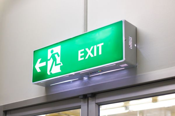 Exit Light Repair
