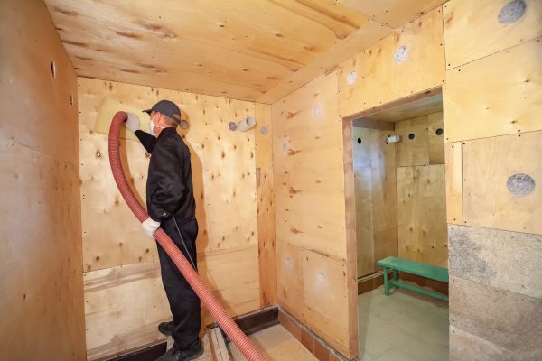 Cellulose Insulation Blowing
